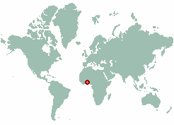 Wande Nadoum in world map